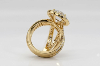 create custom 3d jewelry cad stl rendering and animation