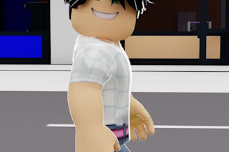 create minecraft or roblox 3d short animation