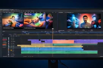 youtube thumbnails and professionally edit videos