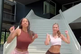 do viral tiktok dance and  group dance, african dance with my group dancers