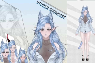 create vtuber model of your oc