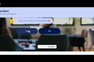 create ai chatbot using landbot for business automation