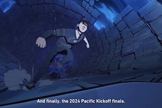 2d animation video, cinematic trailer, short film, japanese anime style, episode