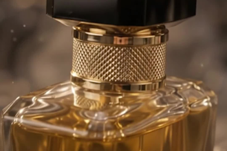 create a luxury perfume commercial video and cinematic fragrance ad