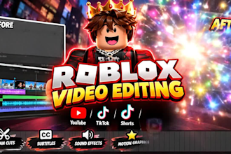 roblox video editor youtube gaming videos shorts tiktok reels roblox game edits