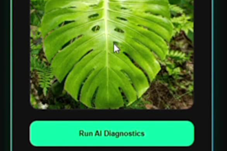 develop ai for plant disease detector with website