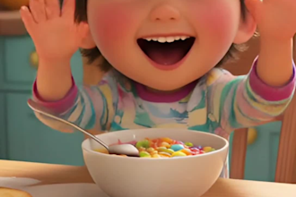 create colorful 3d kids nursery rhymes animation