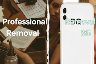 remove background with perfect hair masking