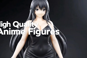 sculpt character model, anime, figure, statue, mascot, toys