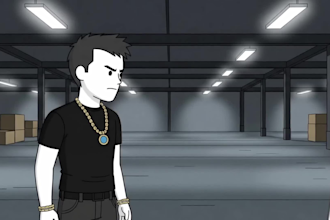 create animated mafia and gang hierarchy story videos