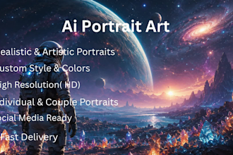 create amazing ai digital art and custom illustrations