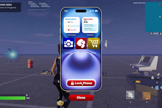 make an UI widgets for your map