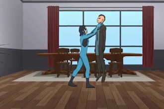do 2d anime music video animation, 2d cartoon animation, 2d anime fighting video
