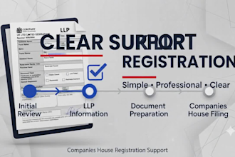 register UK llp company with companies house for non residents
