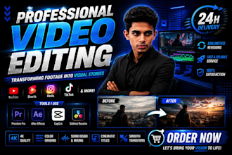professional videos for youtube, reels, shorts