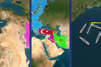 create animated geopolitical maps for youtube and documentaries