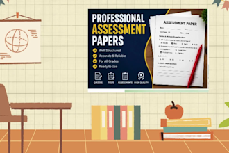 create professional quizzes,test and assessment papers