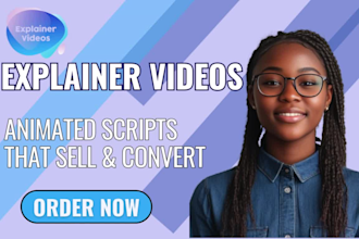 create an explainer video commercial or promo video ads