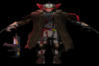 design a 3d character design