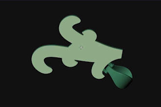create custom jewelry cad design for pendants and charms