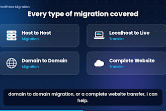 backup, migrate, and transfer your wordpress website