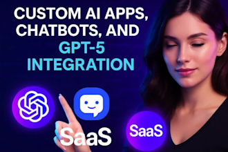 develop custom ai apps, chatbots, and saas platforms
