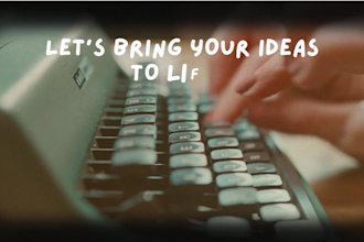 write unique creative stories and scripts