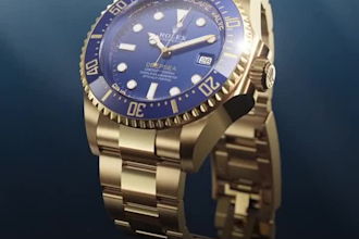 do 3d product jewelry animation 3d luxury watch cgi rendering product videos