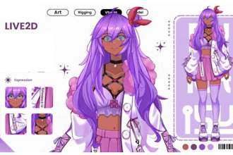 live2d vtuber model vtuber rigging anime vtuber model and pngtuber