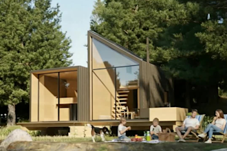 create a professional exterior rendering