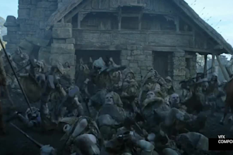vfx compositing, vfx explosion, smoke, gun shot, destruction, rain, war, fire