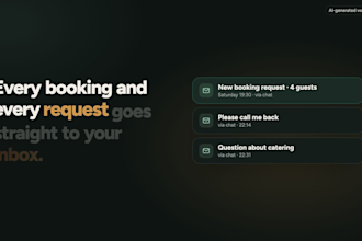 build an ai receptionist chatbot that never misses a customer inquiry
