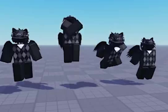 create roblox ugc, accessories ,3d model and face design ready to use