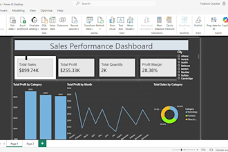 build a professional power bi dashboard to visualize your business data