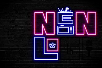 create 3d neon sign or neon logo design