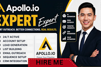 setup apollo io automation workflows