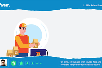 create lottie json animations