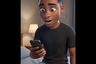 create zack d films style 3d animated youtube shorts