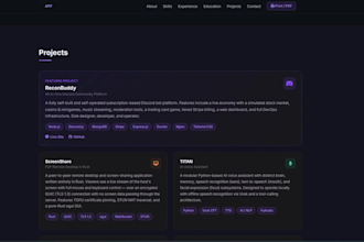 build you a front end and back end system for a new website