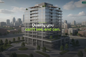 build a cinematic scroll website for real estate