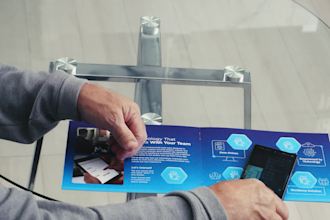 design augmented reality direct mail and immersive paper for b2b and b2c sales