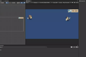 develop a 2d game prototype in unity