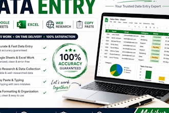 do data entry and google sheets work
