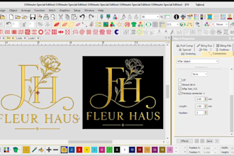 do professional embroidery digitizing for logo, cap and left chest