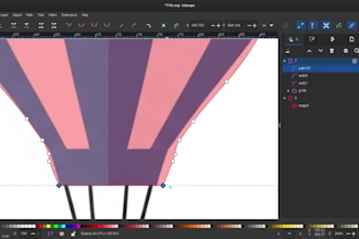 do fix ai art, distorted text, and convert to clean vector