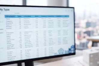 do real estate property data entry and property research