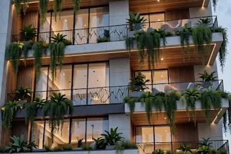 make luxury 3d building design like this