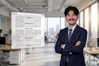 design a professional portfolio website for freelancers and creatives
