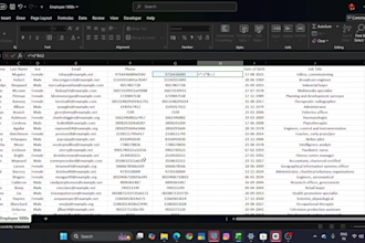 clean excel data, remove duplicates and format spreadsheets
