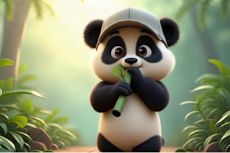 create engaging pixar style ai animation, nursery rhymes, kids learning videos